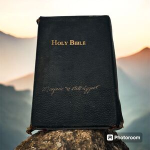 Cyclopedic Indexed Holy Bible Good Shepherd Edition Self Pronouncing 1948 Hertel